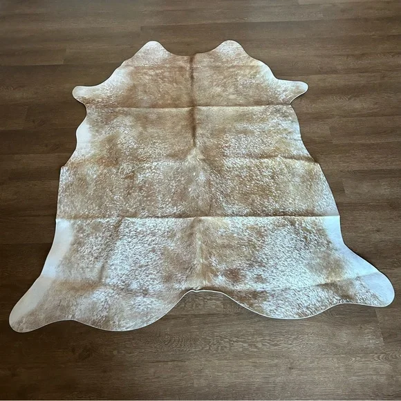 Faux Fur Cow Rug - Picture 1 of 16